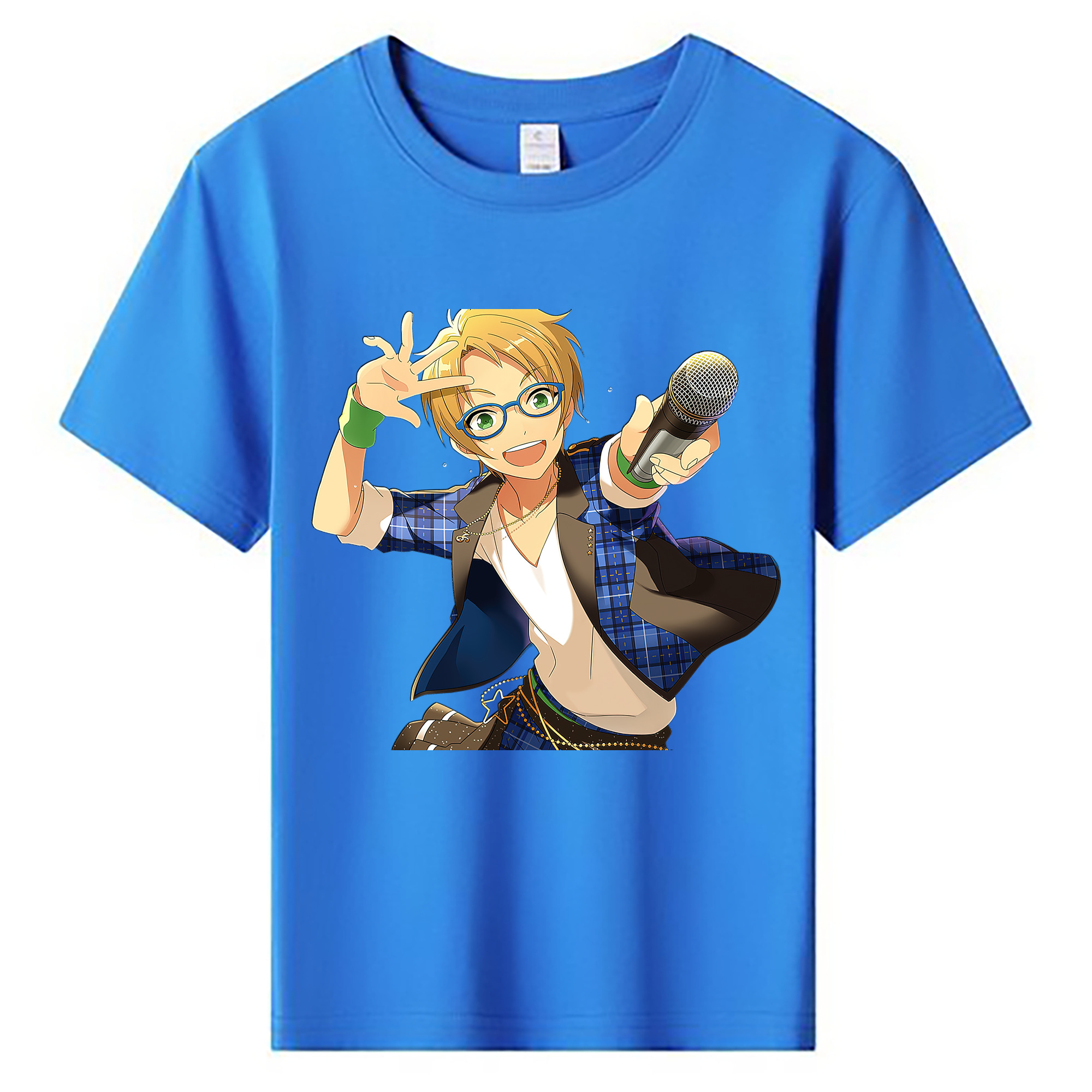 （画像用） あんさんぶるスターズ! Ensemble Stars 綿100％キッズTシャツ（フロントプリント）